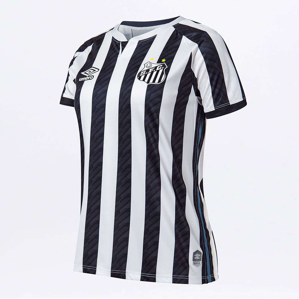 camisa oficial santos feminina