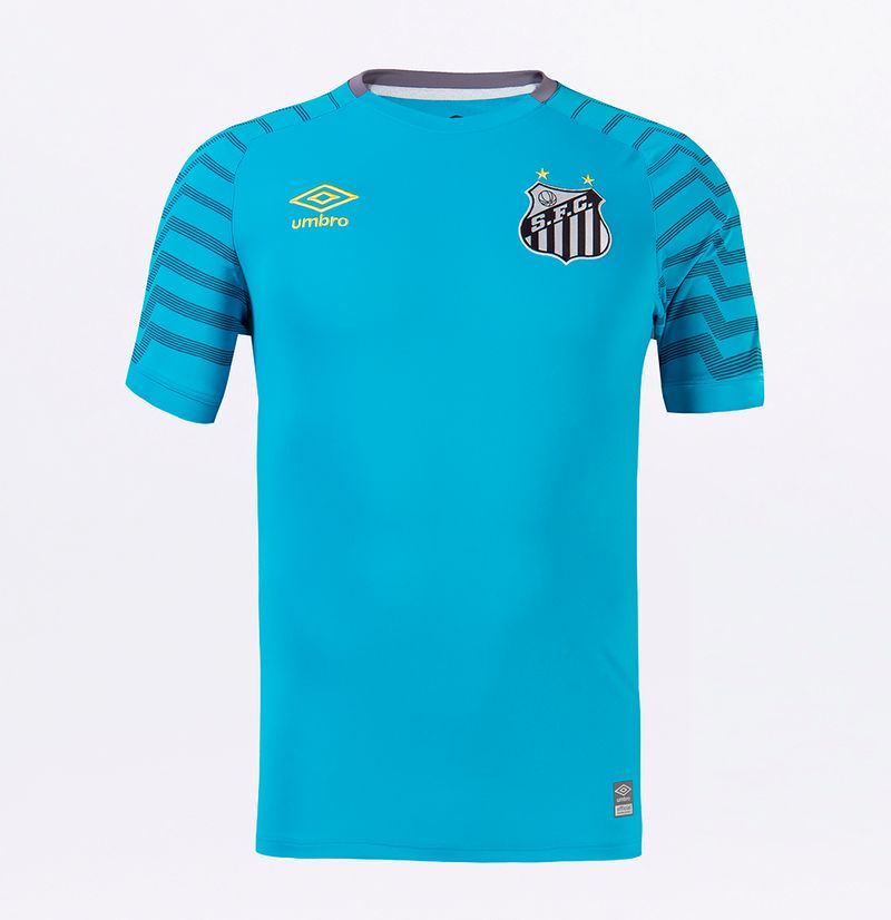 Camisa Mc Goleiro Masculina Santos Of 2021 Umbro Brasil Chuteiras Uniformes E Roupas Esportivas