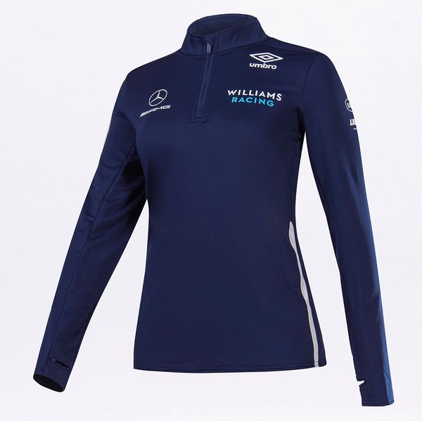 Blusa Feminina Umbro Williams Racing Mid Layer Top - Wmns