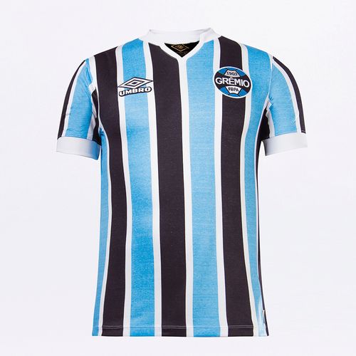 Camisa Masculina Umbro Retrô Grêmio Of.1 1981