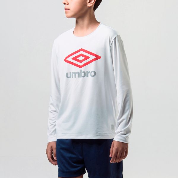 Camiseta Ml Junior Umbro Basic Uv