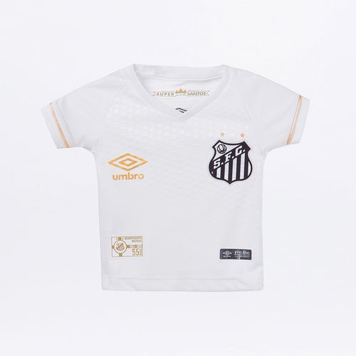 Camisa Infantil Umbro Santos Of.1 2018