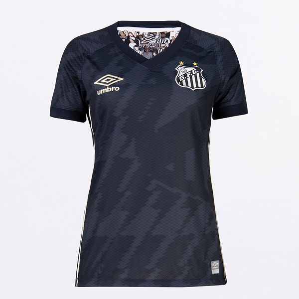 Camisa Feminina Umbro Santos Of.3 2021