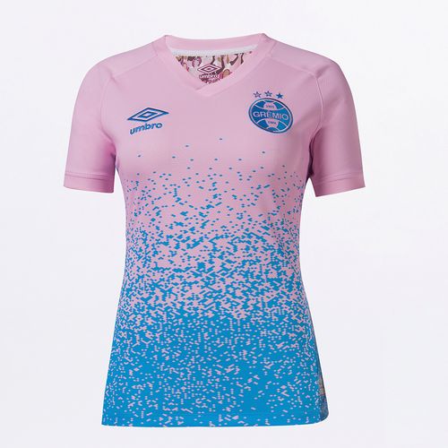 Camisa Feminina Umbro Gremio Outubro Rosa 2021