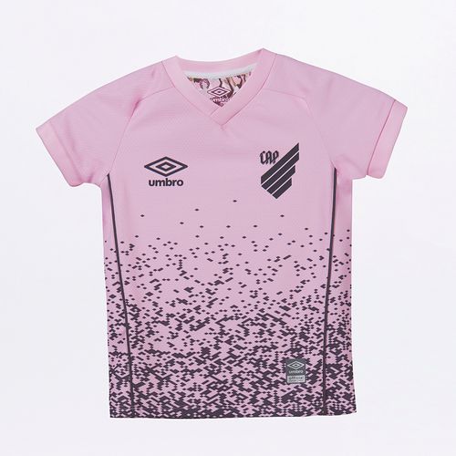Camisa Infantil Umbro Cap Outubro Rosa 2021