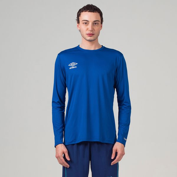 Camisa Ml Masculina Umbro Basic Uv