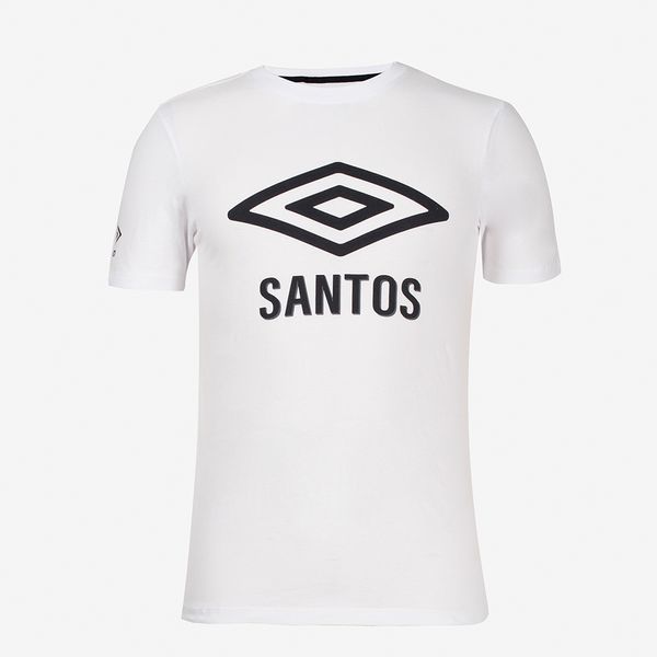Camiseta Masculina Umbro Santos Graphic Fan 2022