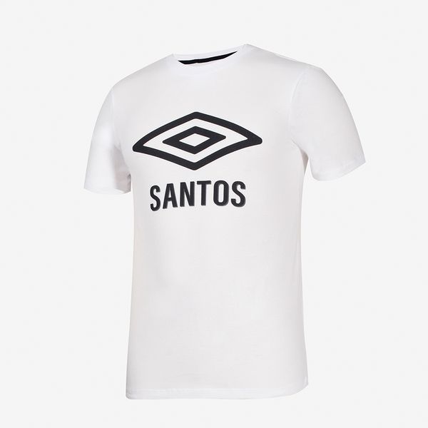 Camiseta Masculina Umbro Santos Graphic Fan 2022