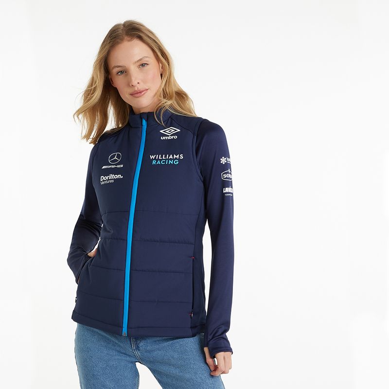 Umbro Gilet Donna - Ufficiale England Rugby 2023, Leggero E Comfortevole - 2
