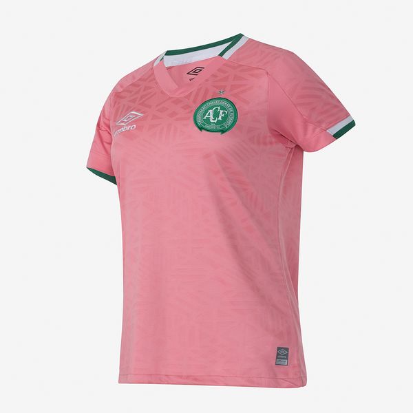 Camisa Feminina Umbro Chapecoense Outubro Rosa 2022