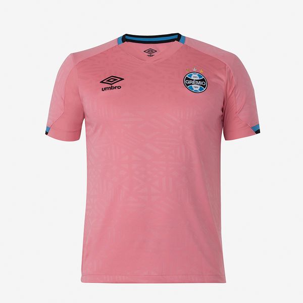 Camisa Masculina Umbro Gremio Outubro Rosa 2022