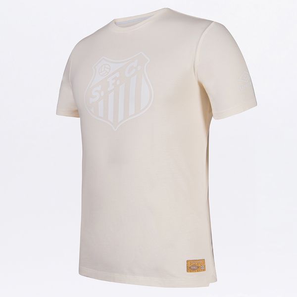 Camiseta Masculina Umbro Torcedor Retrô Santos 2021