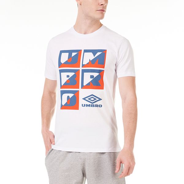 Camiseta Masculina Umbro Large Duo Square