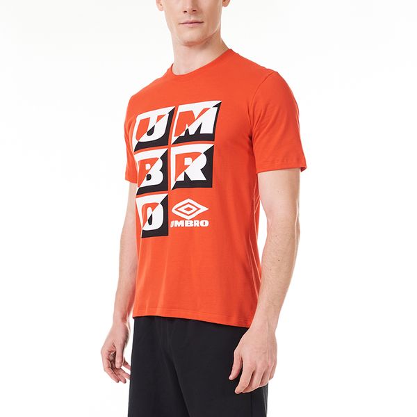 Camiseta Masculina Umbro Large Duo Square