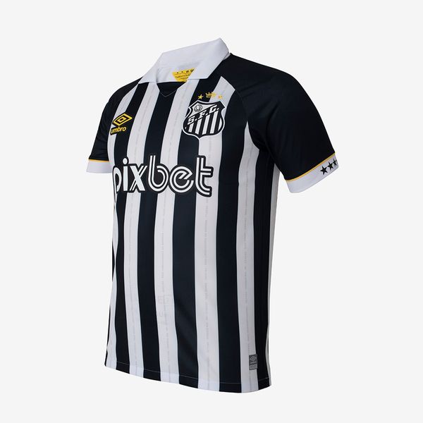 Camisa Masculina Umbro Santos Oficial 2 2023 (Classic)