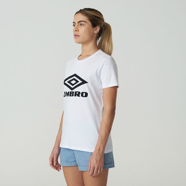 Camiseta Feminina Umbro Large Logo Duo