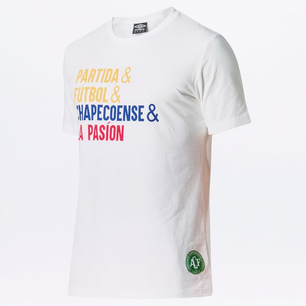 Camiseta Masculina Umbro Torcedor Chapecoense Lettering