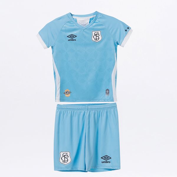 Kit Clube Infantil Umbro Santos Of.3 2020