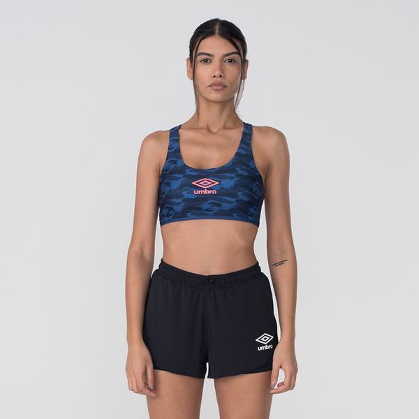 Top Feminino Umbro Futevolei Graphic Camuflage