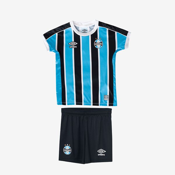 Kit Clube Infantil Umbro Gremio Oficial 1 2023