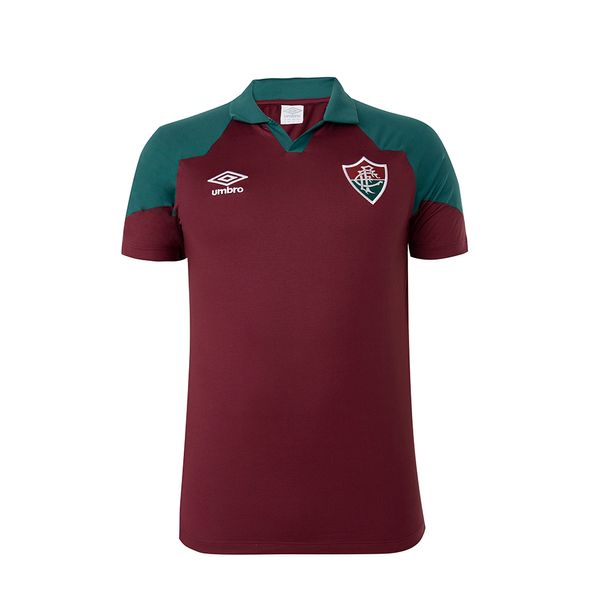 Pólo Masculina Umbro Fluminense Viagem 2023