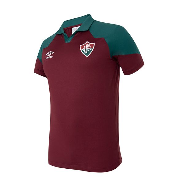 Pólo Masculina Umbro Fluminense Viagem 2023