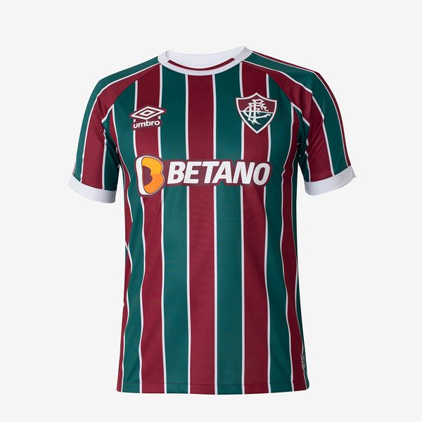 Camisa Masculina Umbro Fluminense Oficial 1 2023 (Atleta S/N)