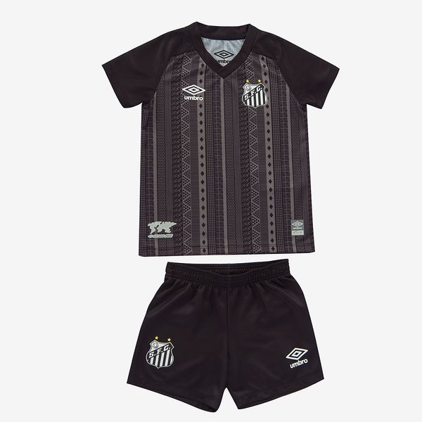 Kit Clube Infantil Umbro Santos Of.3 2022