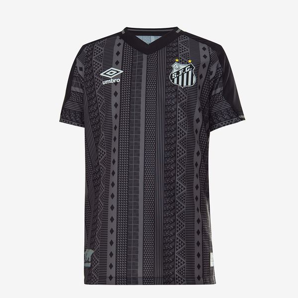 Camisa Juvenil Umbro Santos Of.3 2022