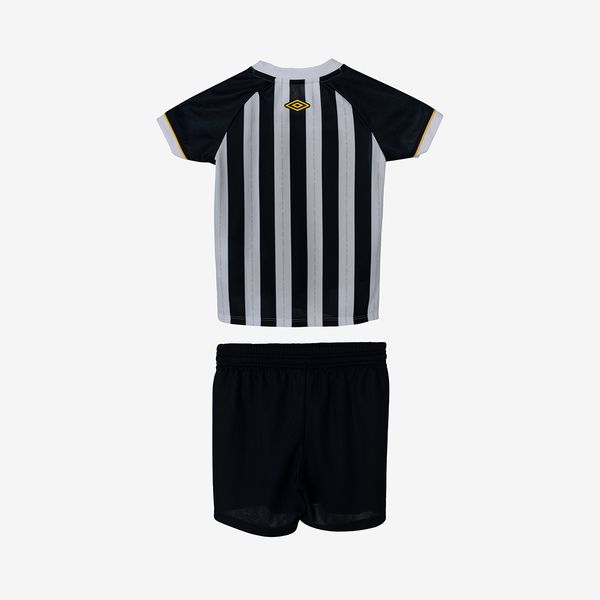 Kit Clube Infantil Umbro Santos Oficial 2 2023