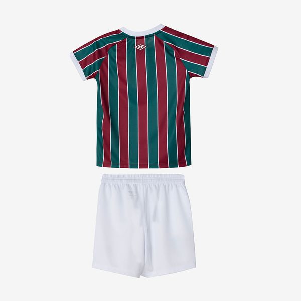 Kit Clube Infantil Umbro Fluminense Oficial 1 2023