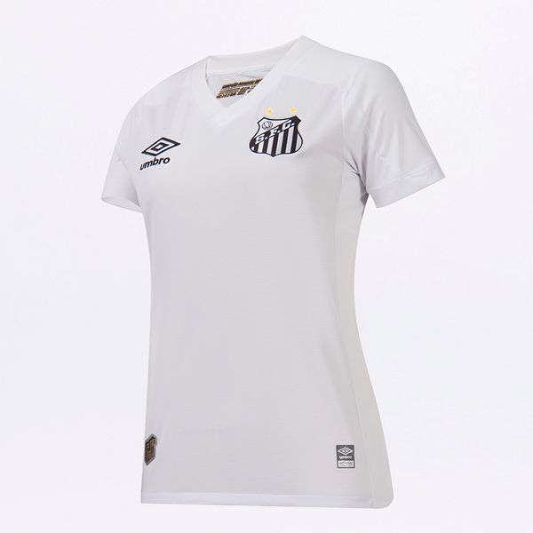 Camisa Feminina Umbro Santos Of.1 2022 (Torcedora)