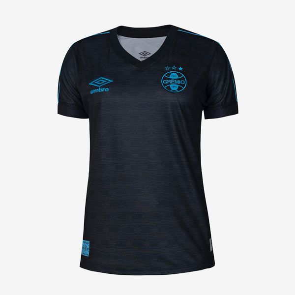 Camisa Feminina Umbro Grêmio Of.3 2023 (Torcedora)