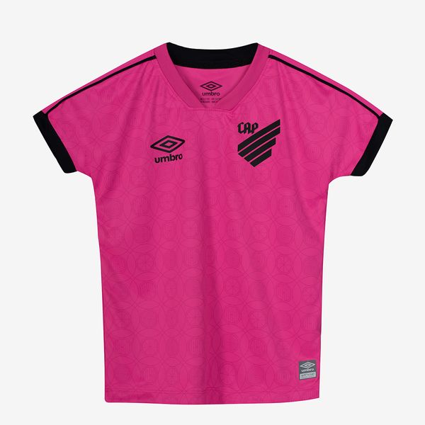 Camisa Infantil Umbro Cap Outubro Rosa 2023