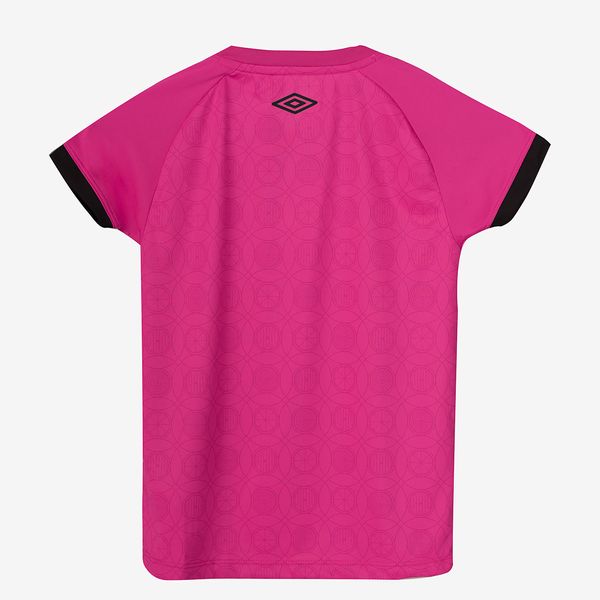 Camisa Infantil Umbro Cap Outubro Rosa 2023