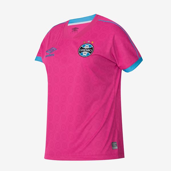 Camisa Feminina Umbro Grêmio Outubro Rosa 2023