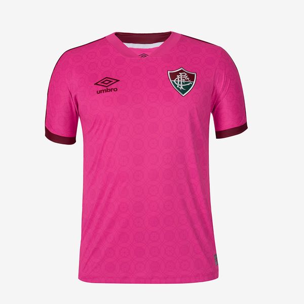 Camisa Masculina Umbro Fluminense Outubro Rosa 2023
