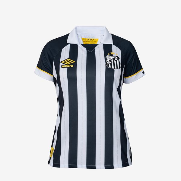 Camisa Feminina Umbro Santos Oficial 2 2023 (Atleta)