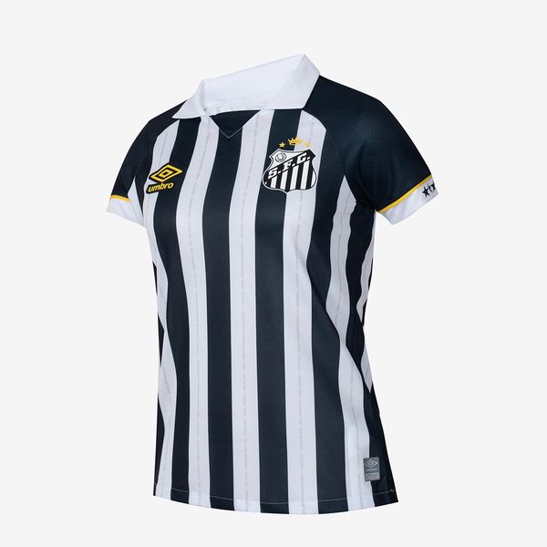 Camisa Feminina Umbro Santos Oficial 2 2023 (Atleta)