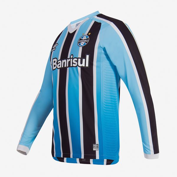 Camisa Ml Masculina Umbro Grêmio Of.1 2022 (Classic) S/N