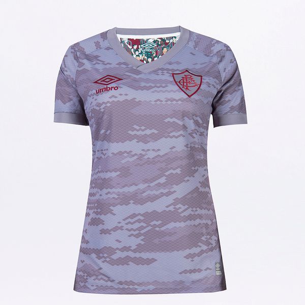 Camisa Feminina Umbro Fluminense Of.3 2021 (Torcedora)