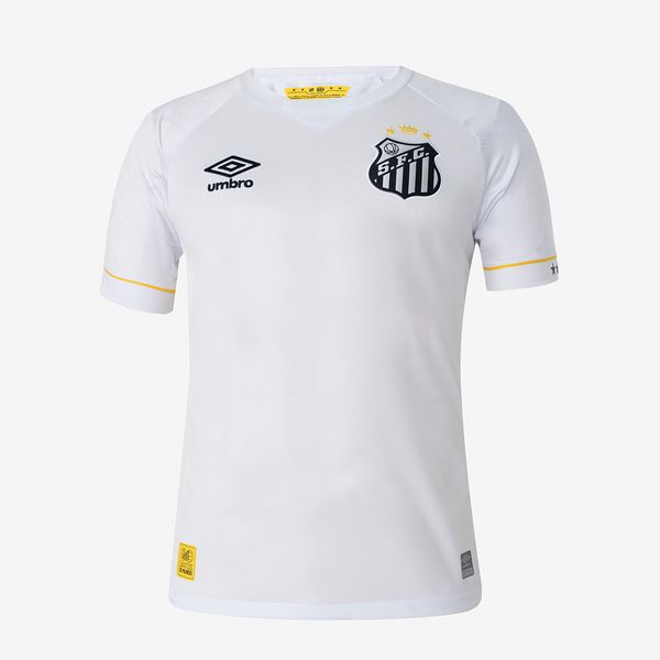 Camisa Masculina Umbro Santos Oficial 1 2023 (Classic)