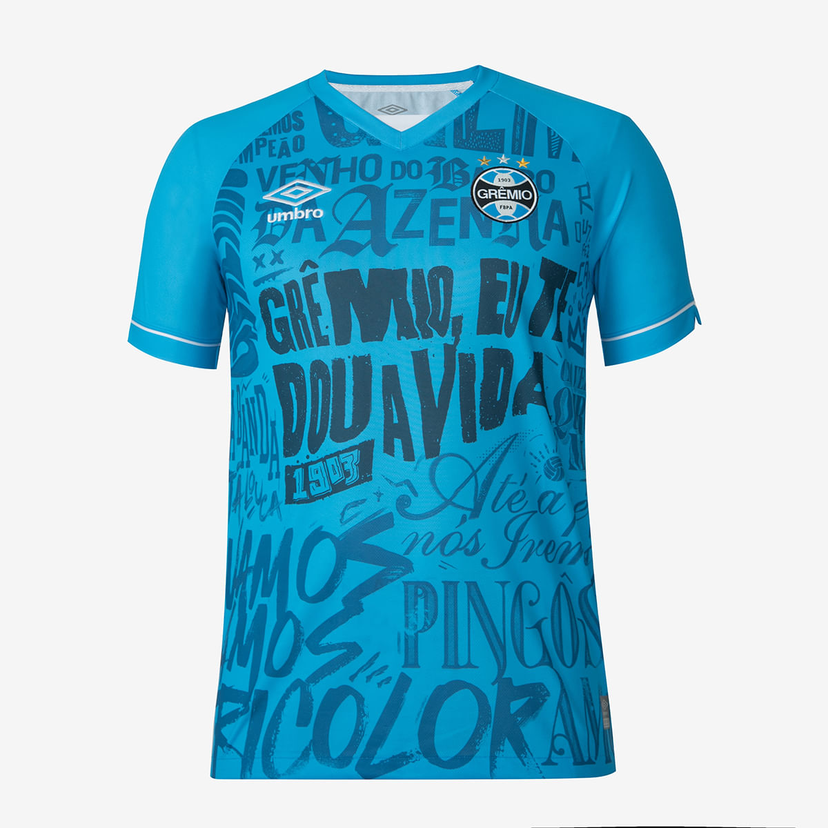 Umbro Brasil Drop Gremio 'EveryTeamHasOne' Shirt - SoccerBible
