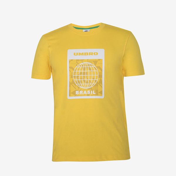 Camiseta Masculina Umbro Card Graphic Tee - Brazil