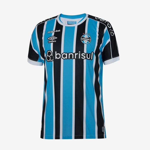 Camisa Masculina Umbro Gremio Oficial 1 2023 (Atleta S/N)