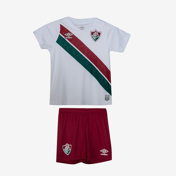 Kit Clube Infantil Umbro Fluminense Of. 2 2024 A