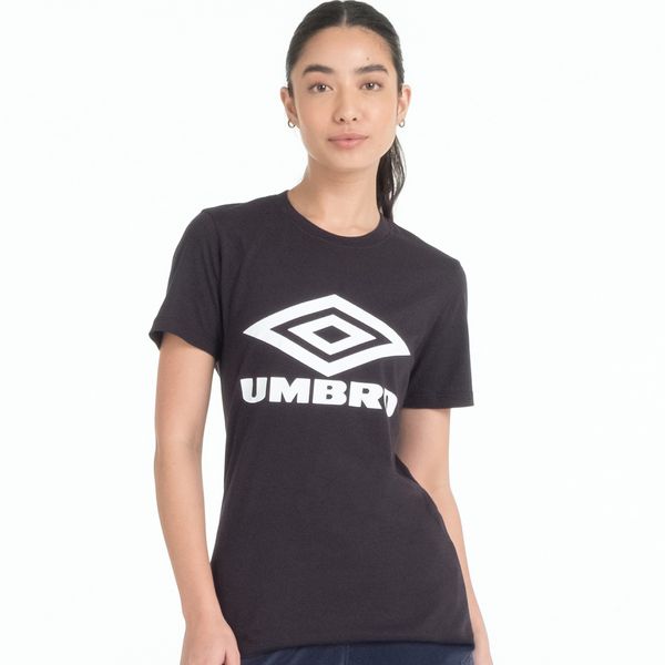 Camiseta Feminina Umbro Large Logo Duo