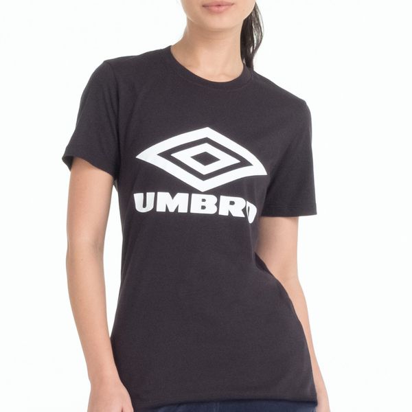 Camiseta Feminina Umbro Large Logo Duo