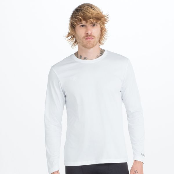 Camisa Ml Masculina Umbro Basic Uv