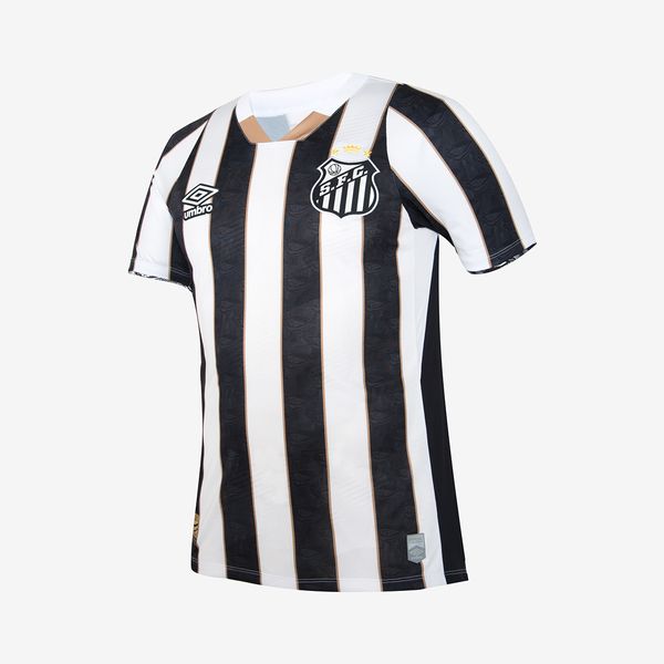 Camisa Masculina Umbro Santos Of.2 2024 Torcedor